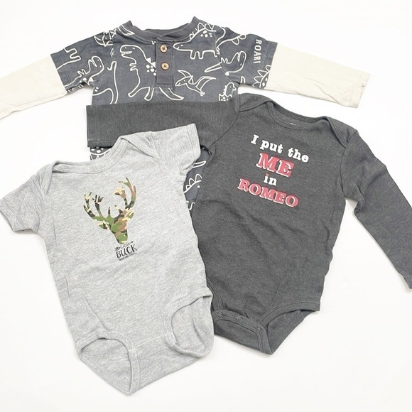 Carter's/Garanimals/Rabbit Skins baby boys bodysuits - Picture 1 of 3